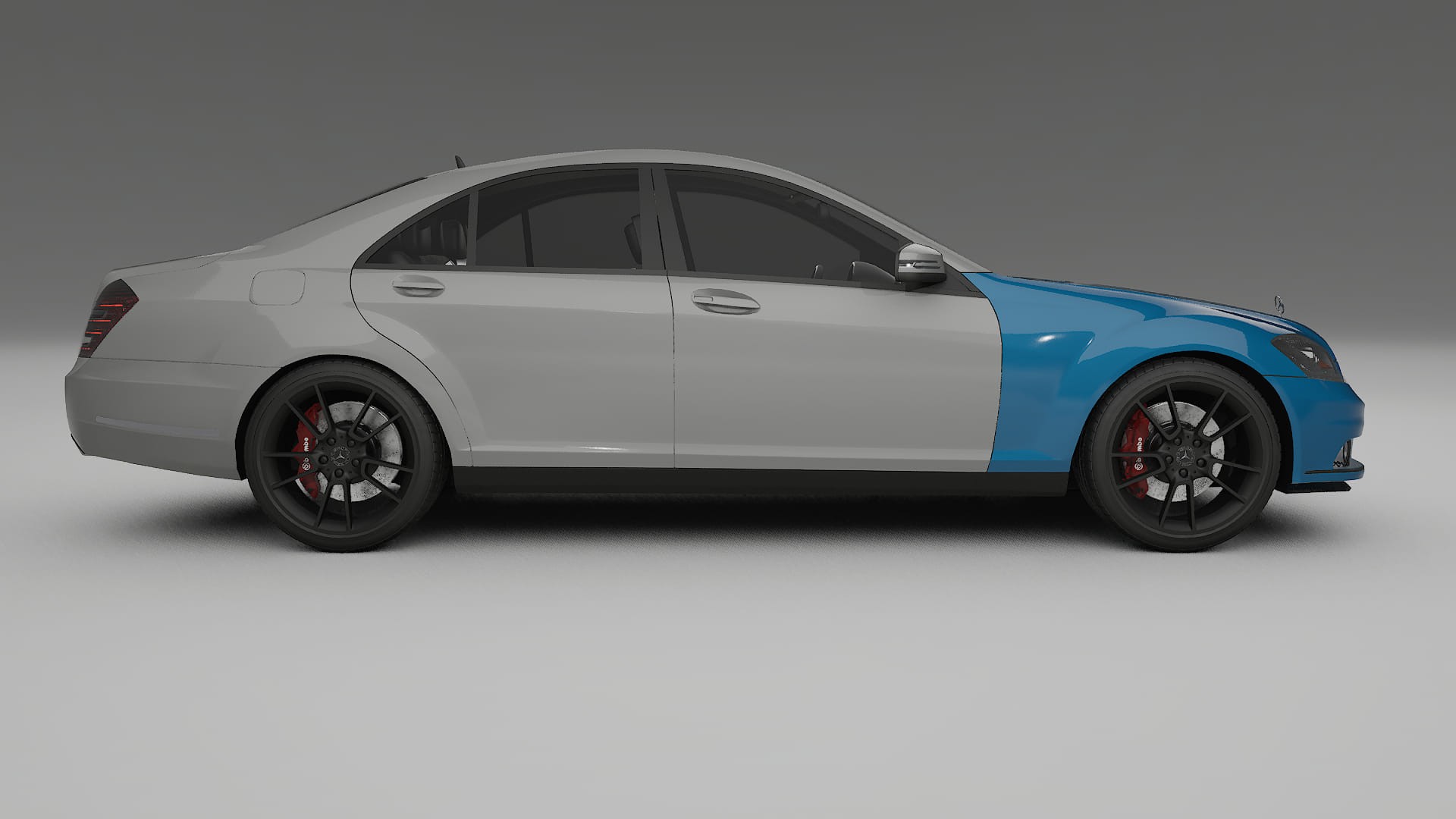 Mercedes S-class W221 facelift LCI Lakbeschermingsfolie | CrystalGuard Transparante TPU PPF Voorkant Beschermingskit 2