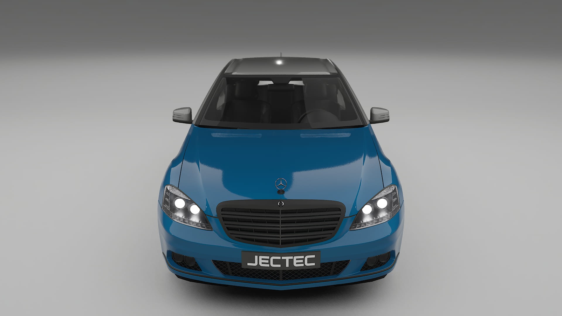 Mercedes S-class W221 facelift LCI Lakbeschermingsfolie | CrystalGuard Transparante TPU PPF Voorkant Beschermingskit