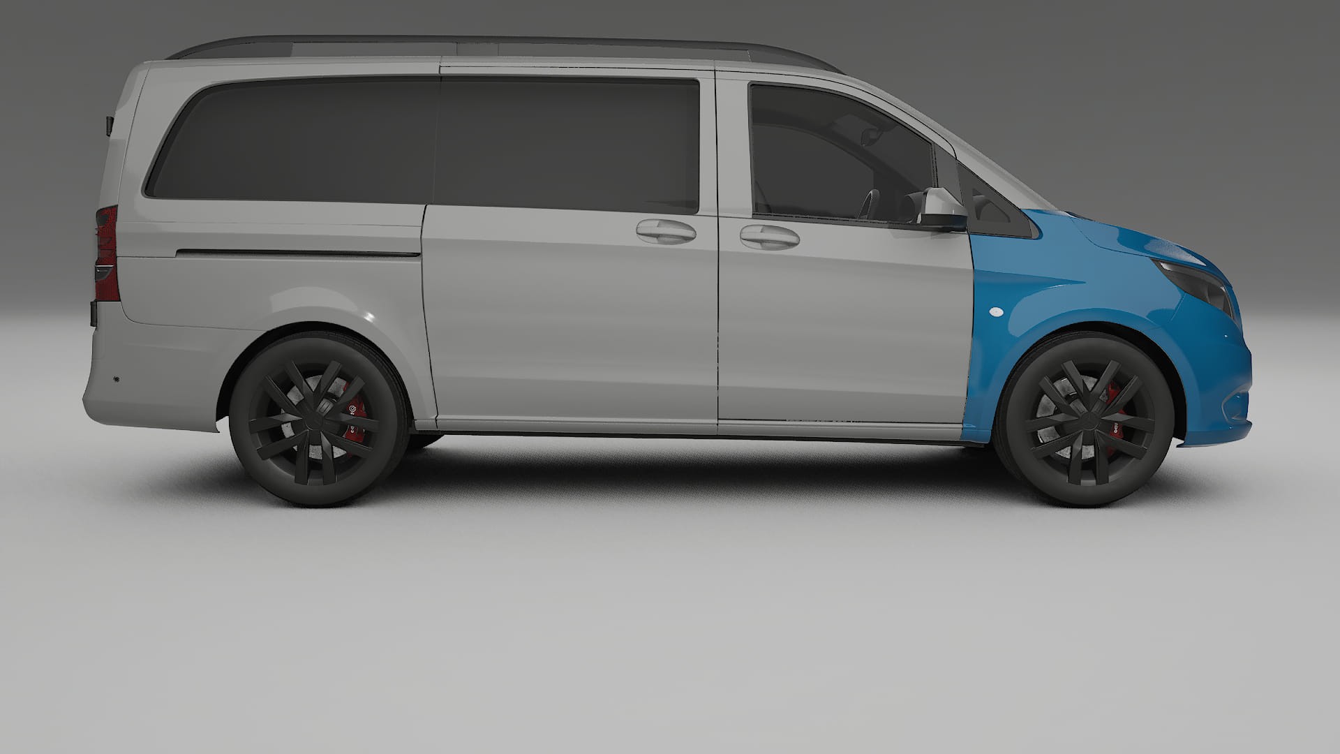 Mercedes Vito-Short W447 prefacelift pre-LCI Lakbeschermingsfolie | CrystalGuard Transparante TPU PPF Voorkant Beschermingskit