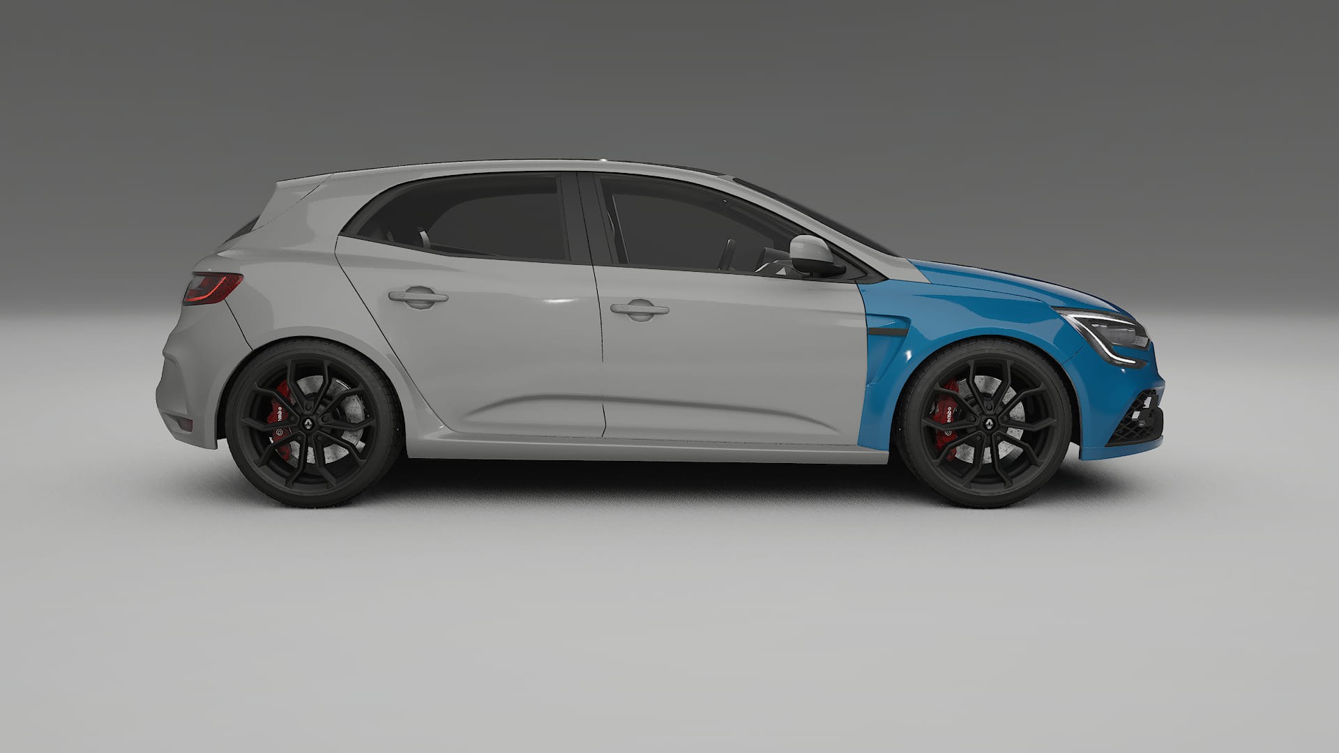 Renault Megane RS IV Lakbeschermingsfolie | CrystalGuard Transparante TPU PPF Voorkant Beschermingskit