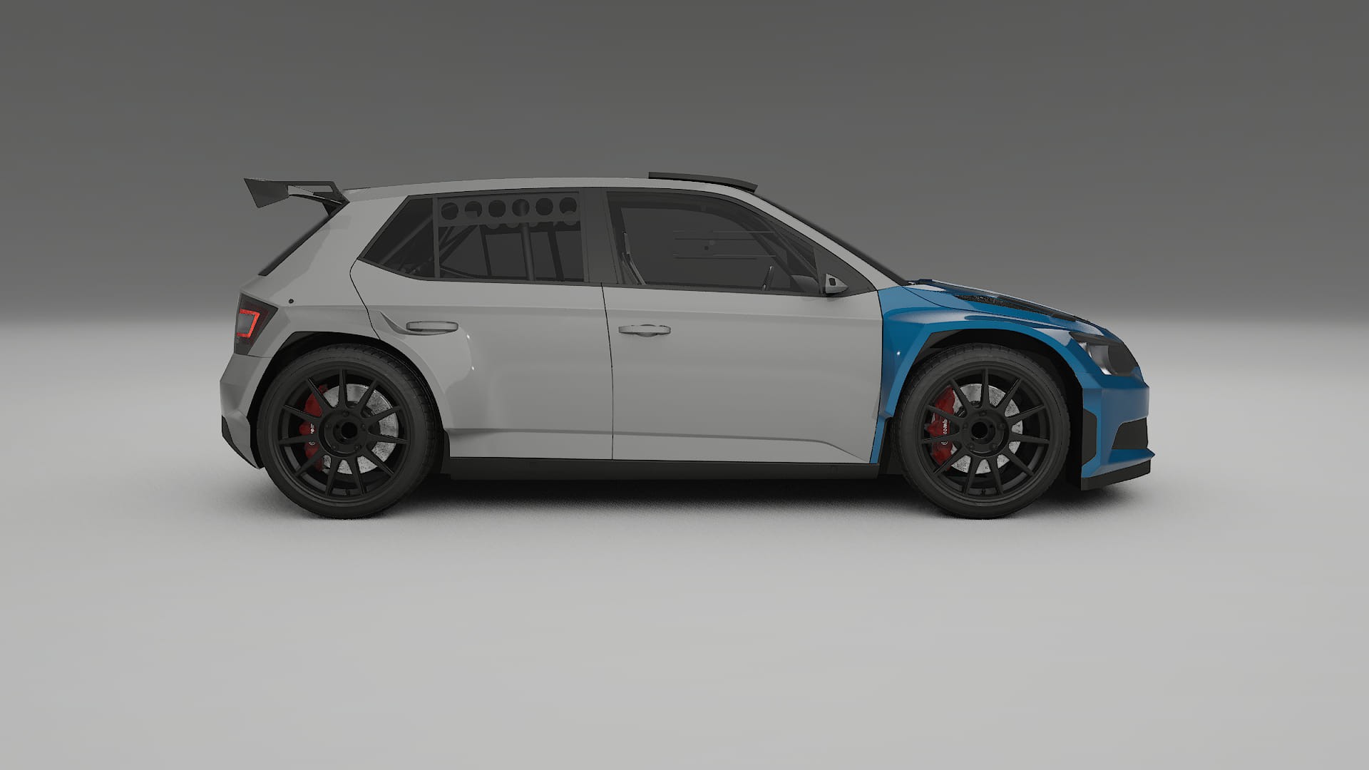 Škoda Fabia R5 6V Lakbeschermingsfolie | CrystalGuard Transparante TPU PPF Voorkant Beschermingskit 2
